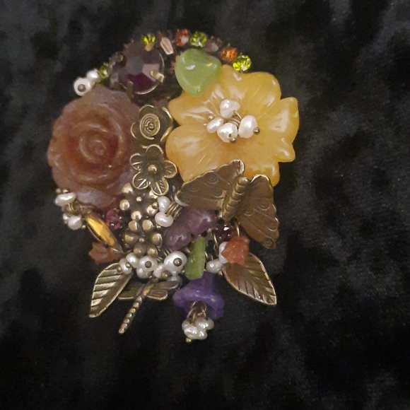 Vintage Stamp marked Laila Rowe brooch - Picture 5 of 9